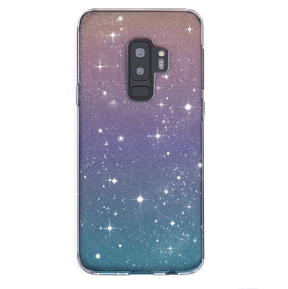 Ombre Stardust Glitter Phone Case for Samsung Galaxy - Protective & Stylish Cover for Everyday Use & Special Occasions