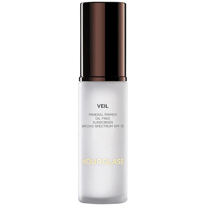 Hourglass Veil Mineral Primer - Oil-Free, Pore-Minimizing & Smoothing Face Primer for Flawless Makeup Application | Perfect for Daily Wear, Special Occasions & Photography