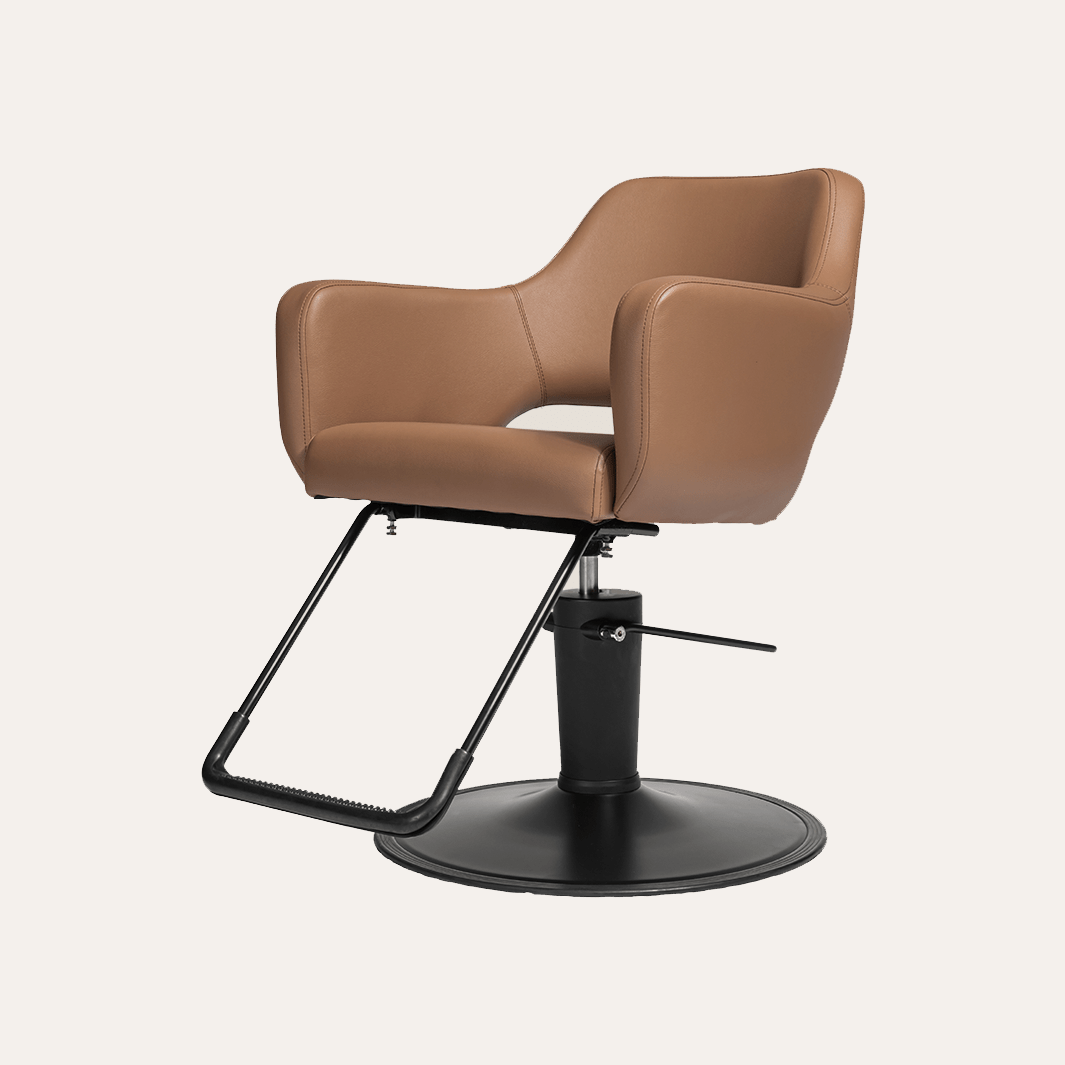 Stylish Salon Chair for Hair Styling & Barber Shop - Ergonomic & Durable Beauty Salon Furniture for Hairdressers & Clients - Perfect for Home Salons & Professional Beauty Spaces