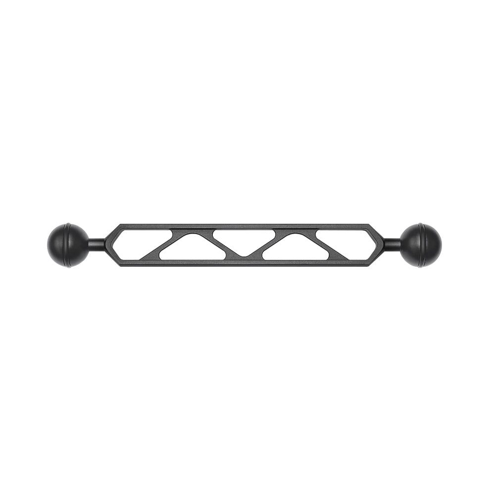 8/20.5cm Aluminum Double 1 Inch Ball Arm Ver.X - Heavy Duty Adjustable Mounting Bracket for Photography, Lighting & Studio Equipment