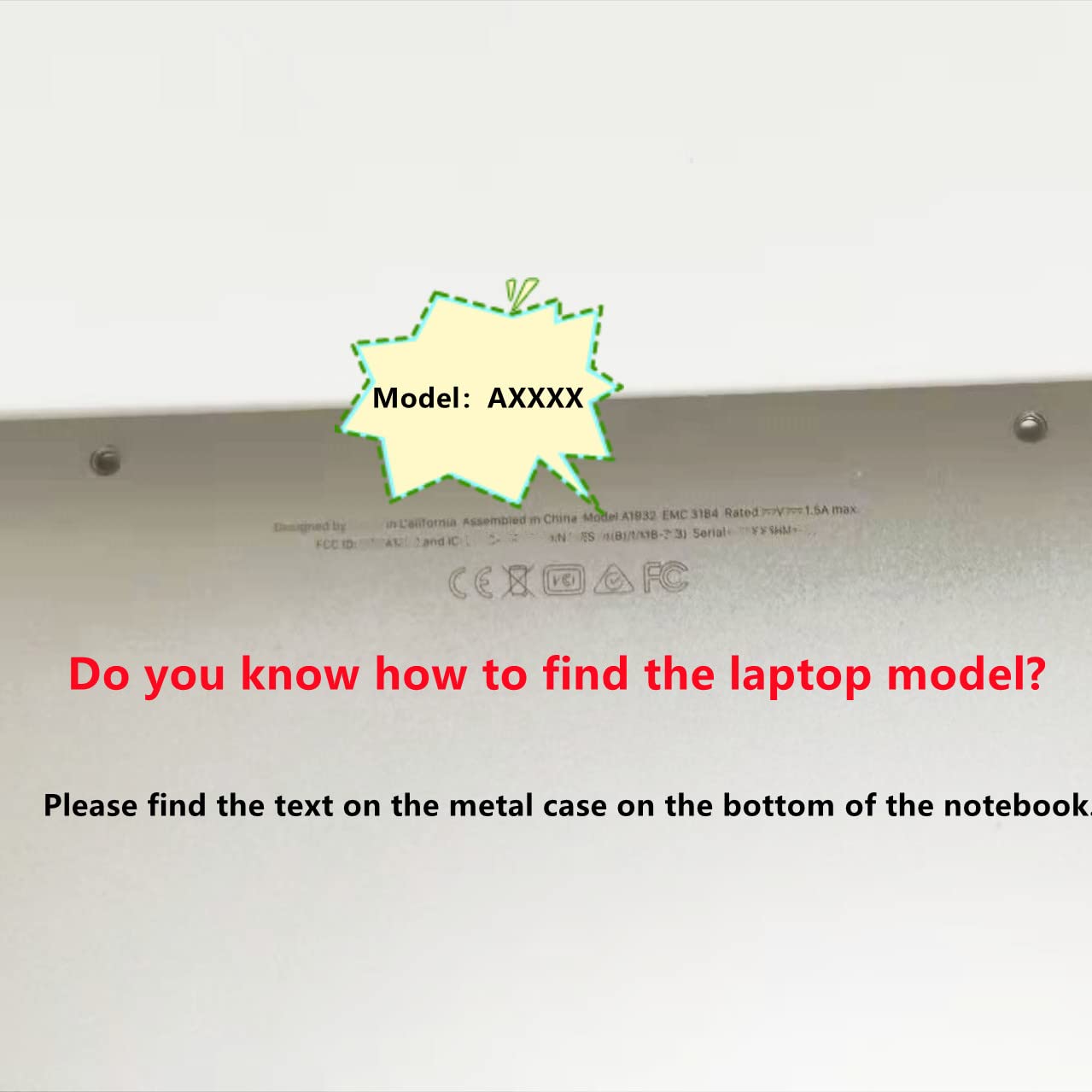 MacBook Pro & Air Replacement Spacebar Keycap with Hinge - Compatible with MacBook Pro 13