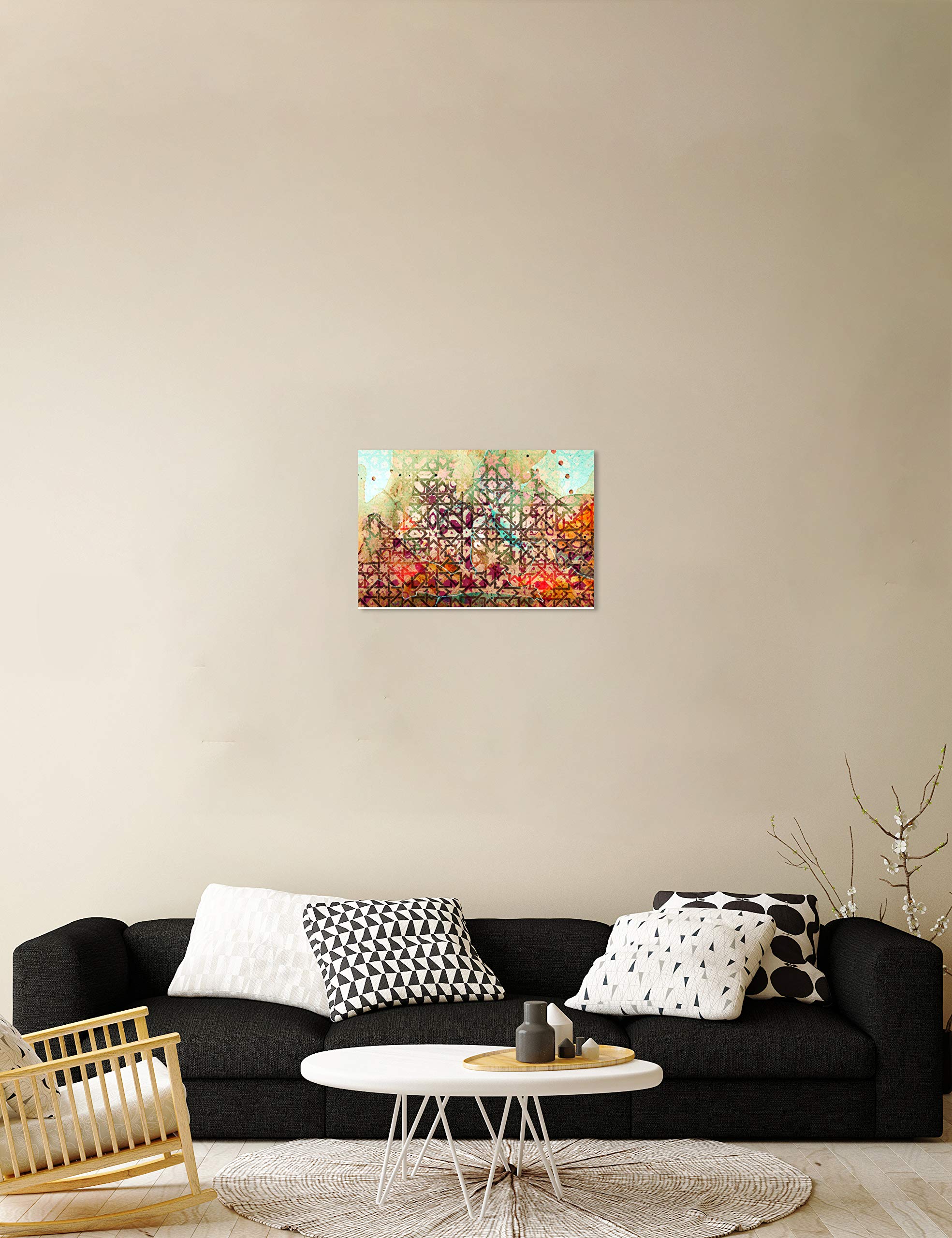Abstract Wall Art Canvas Prints '1001 Nights' by Oliver Gal - 24