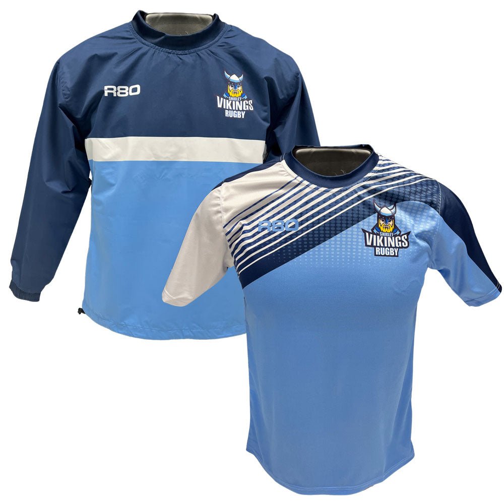 R80 Sports Jacket and T-Shirt Team Set - Breathable Athletic Outfit for Men & Women - Perfect for Basketball, Soccer & Outdoor Training