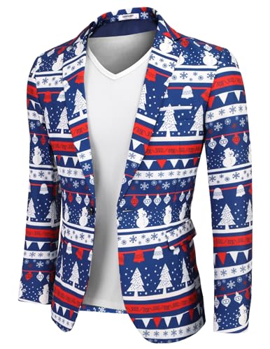 Christmas Blazer - Snowman & Tree