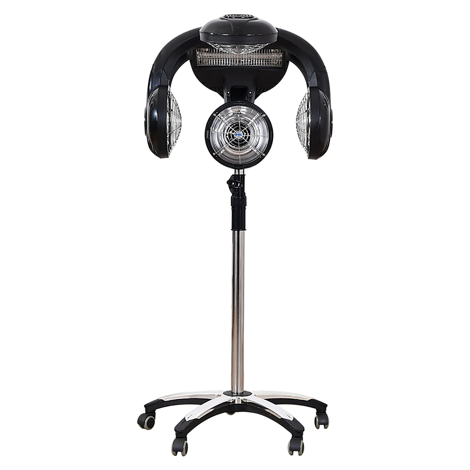 LOYALHEARTDY Professional Hair Color Processor & Dryer Accelerator with Rolling Base - Salon & Home Hair Coloring Equipment for Faster, Even Results - Perfect for Hair Salons, Stylists & DIY Hair Color at Home