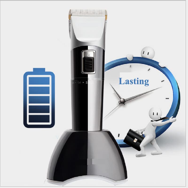 Professional Hair Clippers for Men - Rechargeable Cordless Hair Trimmer with Powerful Motor, US Plug | Perfect for Home Haircuts, Barber Shops & DIY Grooming