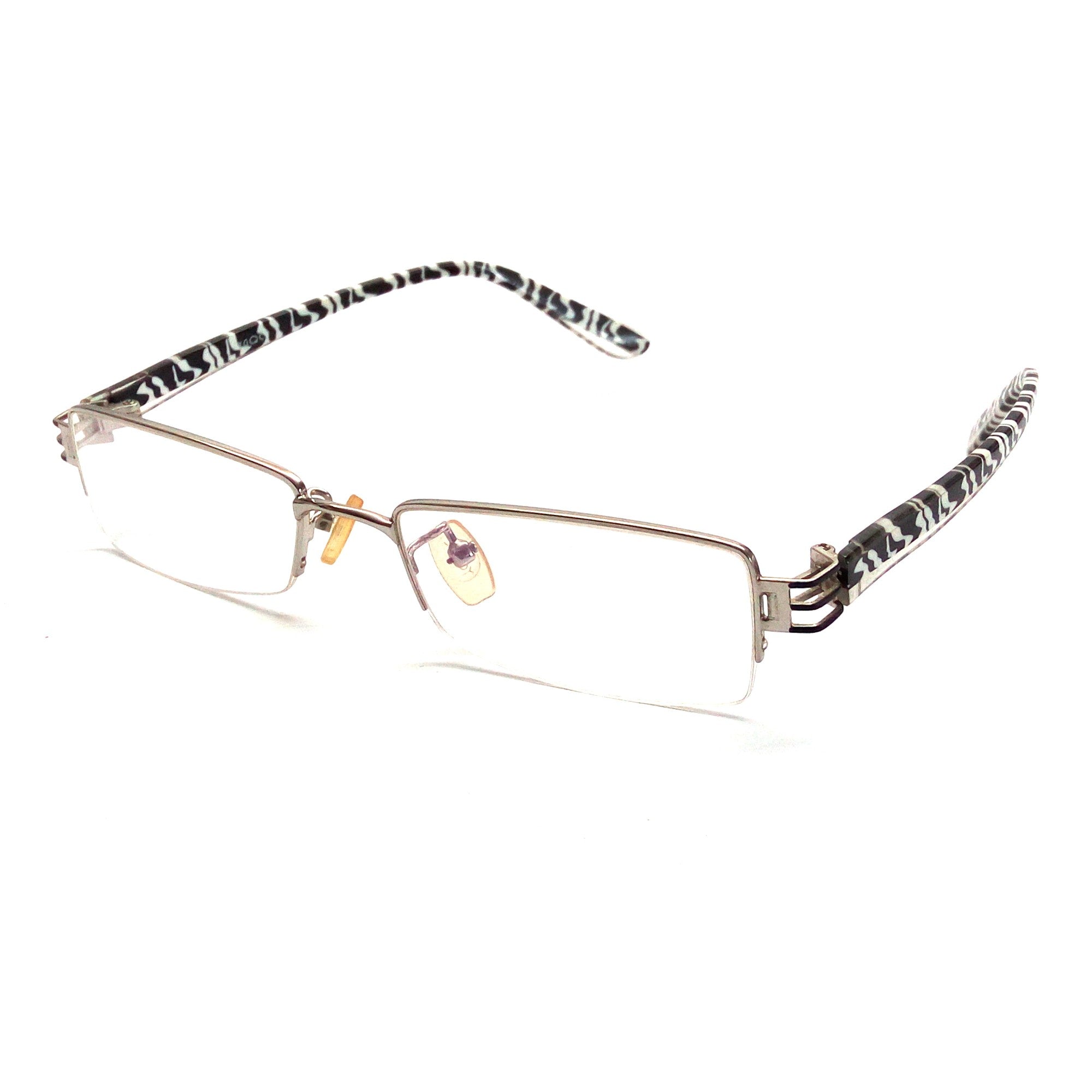 Stylish White Supra Computer Glasses for Women - Blue Light Blocking Reading Glasses 9013 - Perfect for Office Work, Gaming & Digital Eye Strain Relief