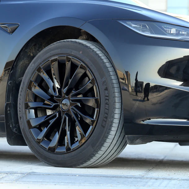 Tesla Nova Style Wheel Cover for Model 3 Highland 18-Inch Wheels - 1PC, Premium Hubcap for Enhanced Style & Protection (Perfect for Road Trips & Daily Commutes)
