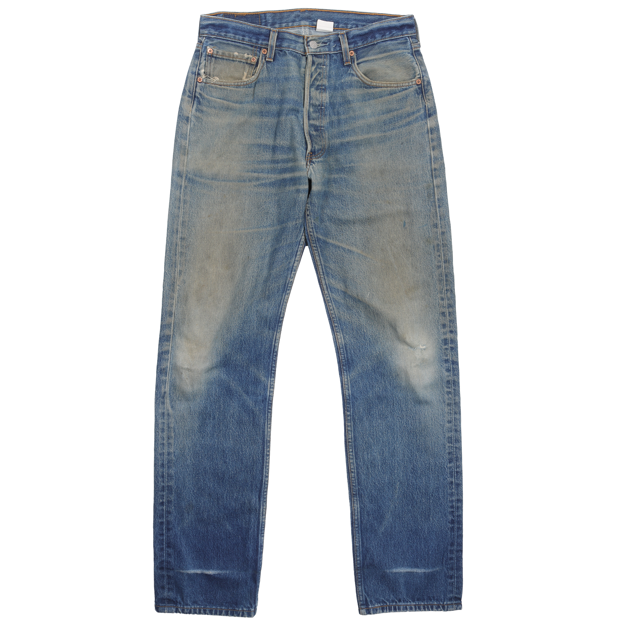 Vintage 1990's Levi's 501 Original Fit Jeans - Classic Mud Wash Denim for Men | Retro 90s Style, High Waisted Straight Leg Jeans | Perfect for Casual Wear, Vintage Outfits and Denim Collectors