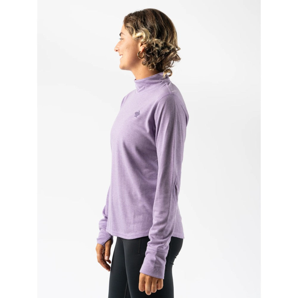 Rabbit Outrun Mock Neck Sweater for Women - Cozy Knit Pullover with High Neck Design - Perfect for Fall & Winter Fashion, Casual Outfits, and Layering