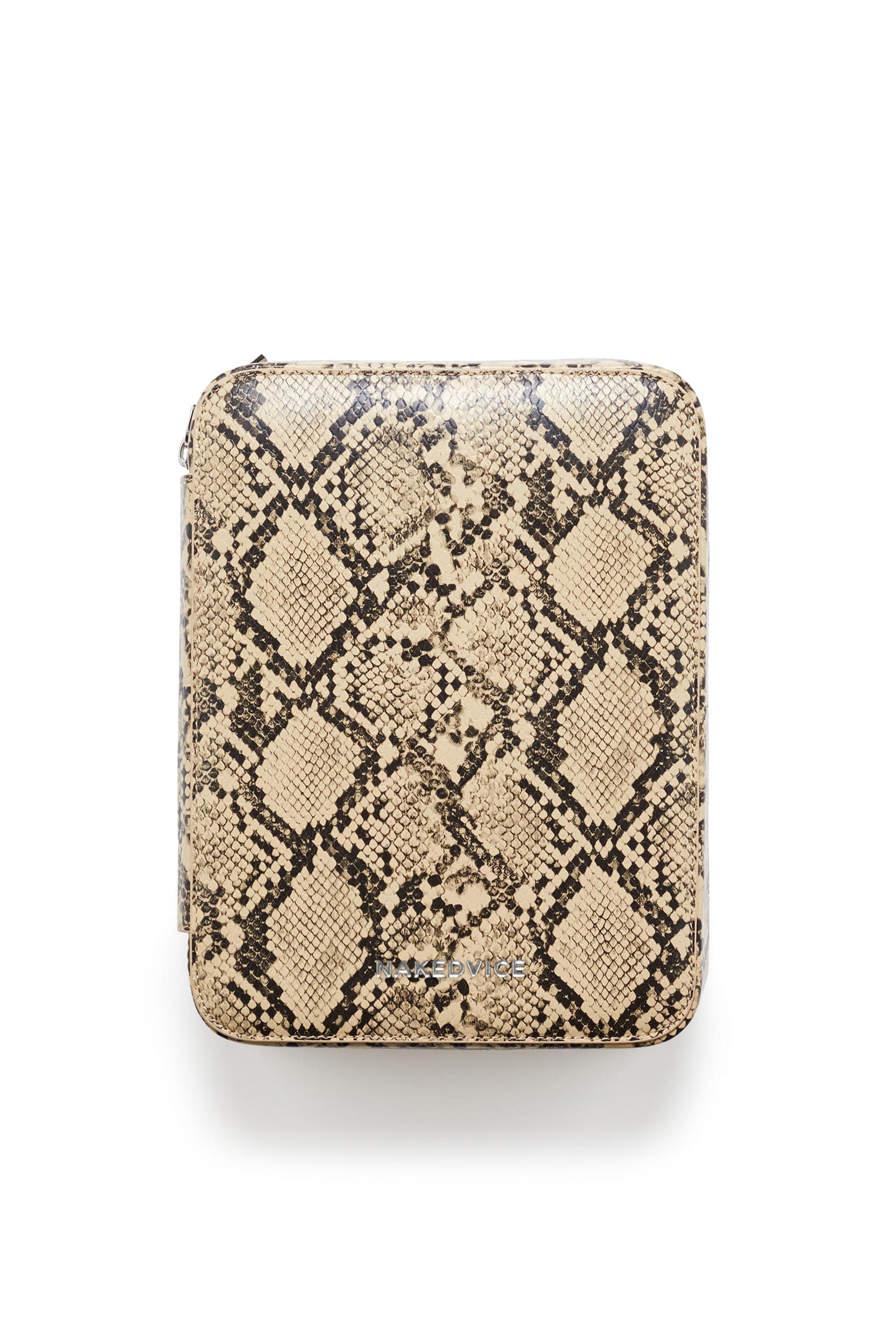 THE CANNES SNAKE JEWELLERY CASE - Elegant Jewelry Storage Box for Necklaces, Rings & Bracelets - Perfect for Travel, Home Organization & Gift Giving