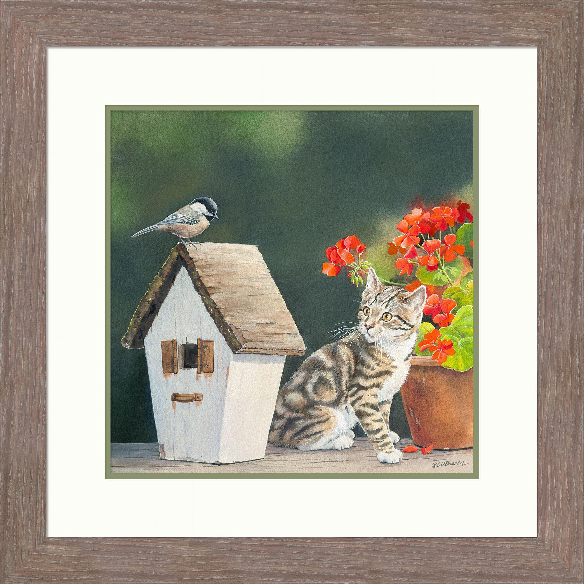 I See You! Funny Paper Print - Home & Office Wall Decor, Unique Gift for Friends & Family - Perfect for Living Room, Bedroom, or Workspace