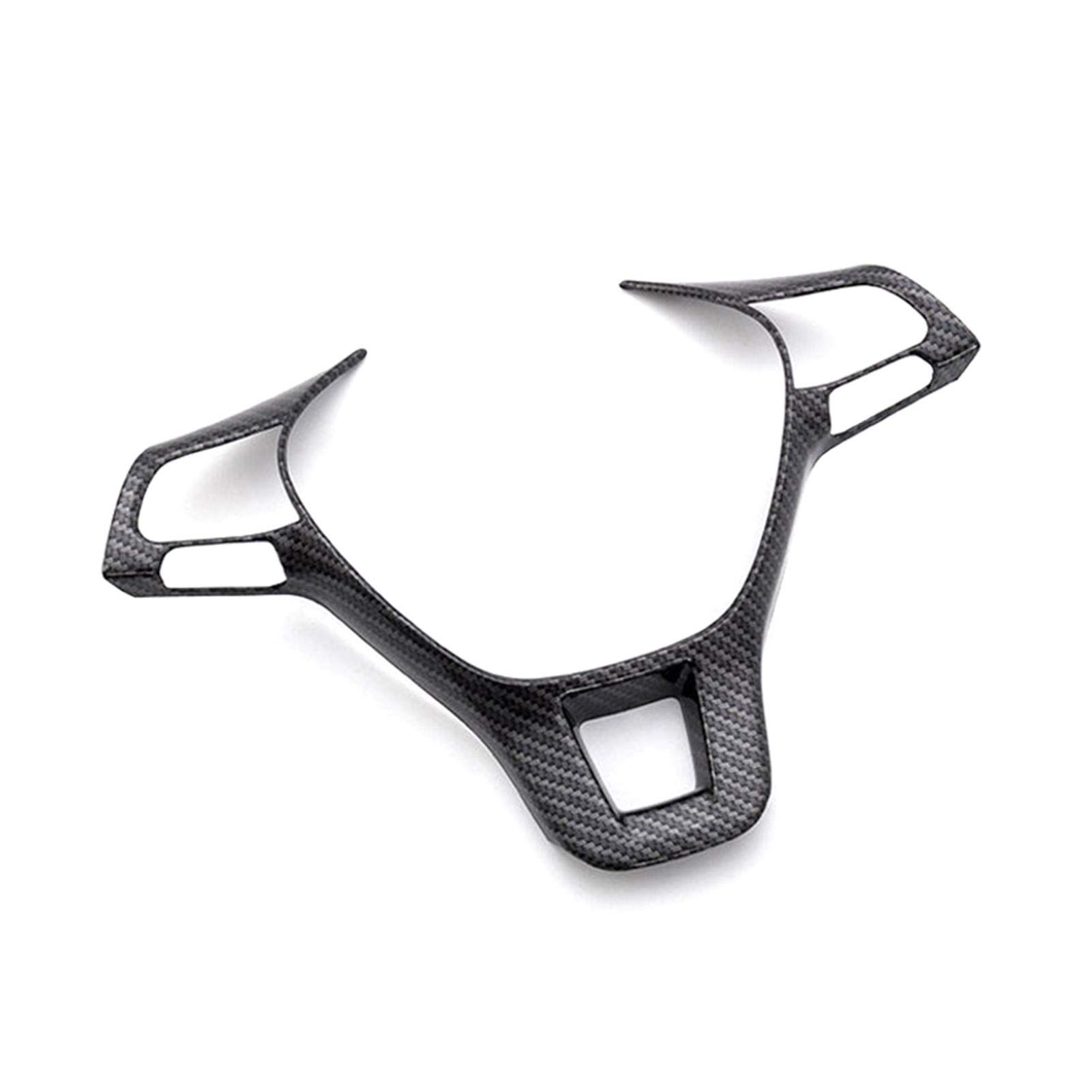 NkeGS ABS Car Steering Wheel Button Decoration Frame Cover Trim for Volkswagen VW Polo 2018 2019 2020 - Interior Accessories Upgrade for Enhanced Driving Comfort & Style