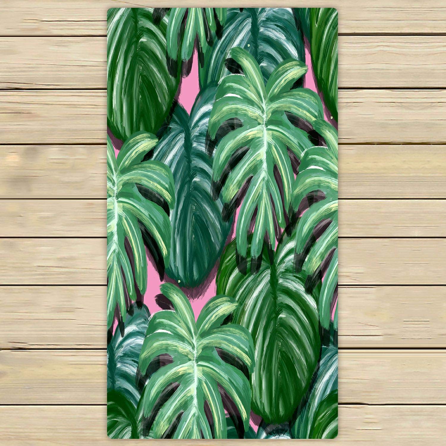 Premium Soft & Absorbent Beach Towel 30x56 Inch - Quick Dry, Lightweight for Pool, Bath, Spa, Travel & Outdoor Activities | Elegant Design for Sunbathing, Swimming & Gym Use