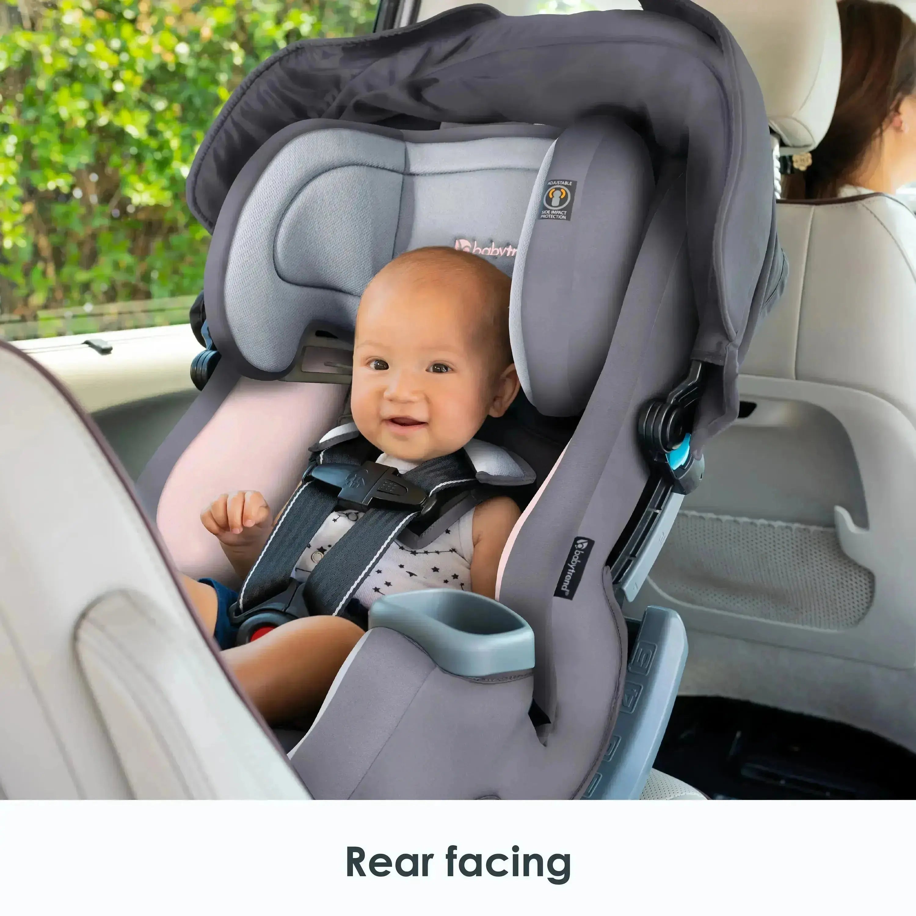 Cover Me™ 4-in-1 Convertible Car Seat for Infants to Toddlers - Safe & Comfortable Baby Car Seat with 5-Point Harness - Perfect for Travel, Road Trips & Everyday Use
