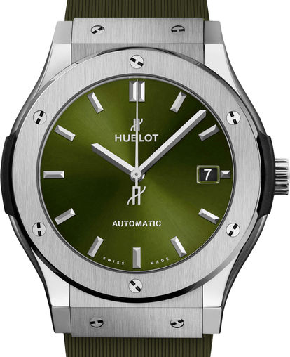Hublot Classic Fusion 45mm Titanium Men's Luxury Watch - Perfect for Business, Formal Events & Collector's Timepiece