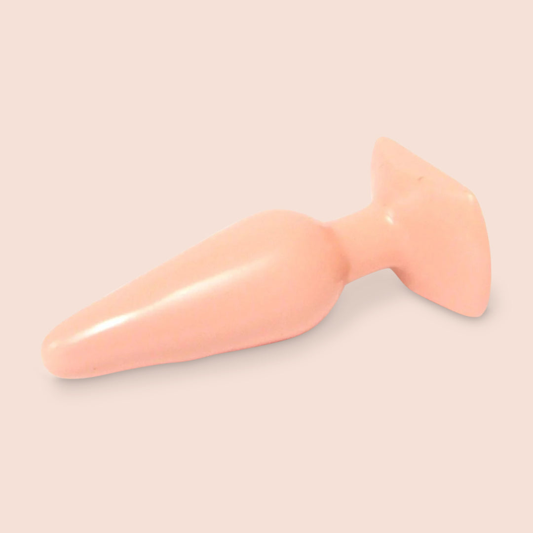 Doc Johnson Classic Medium Butt Plug - Silicone Anal Plug for Men & Women, Comfortable & Body-Safe, Perfect for Beginners & Couples Play - Enhance Intimacy & Solo Pleasure