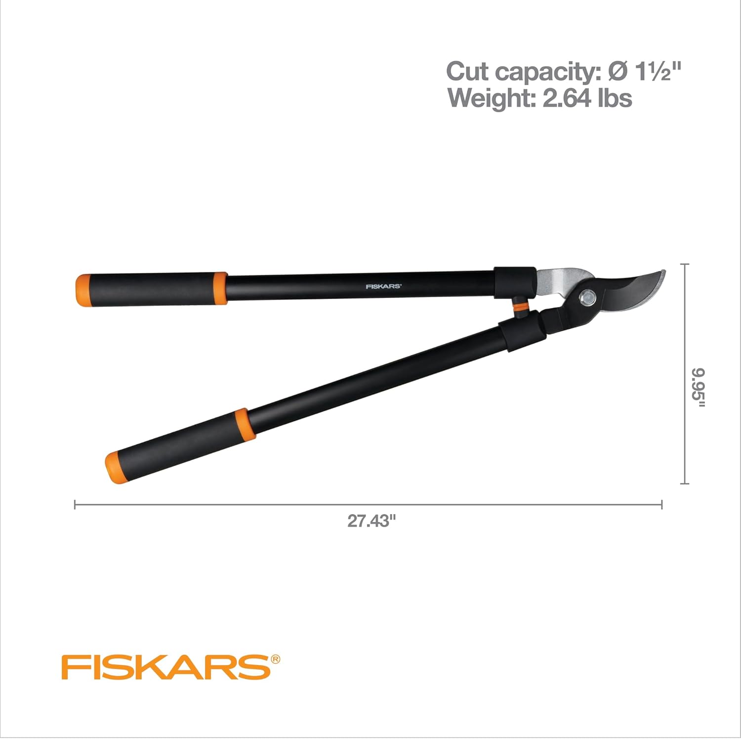 FISKARS FSK391651 28-Inch Bypass Lopper - Heavy Duty Garden Pruner for Tree Trimming, Branch Cutting & Landscaping - Perfect for Home Gardeners & Professional Landscapers