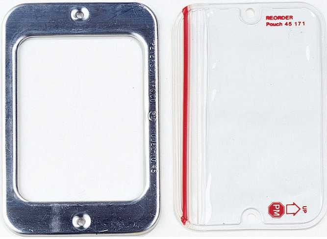 PM B45 Certificate Holder and Pouch - Waterproof ID Badge Holder with Belt Clip - Perfect for Office, Security, and Event Staff Accessories