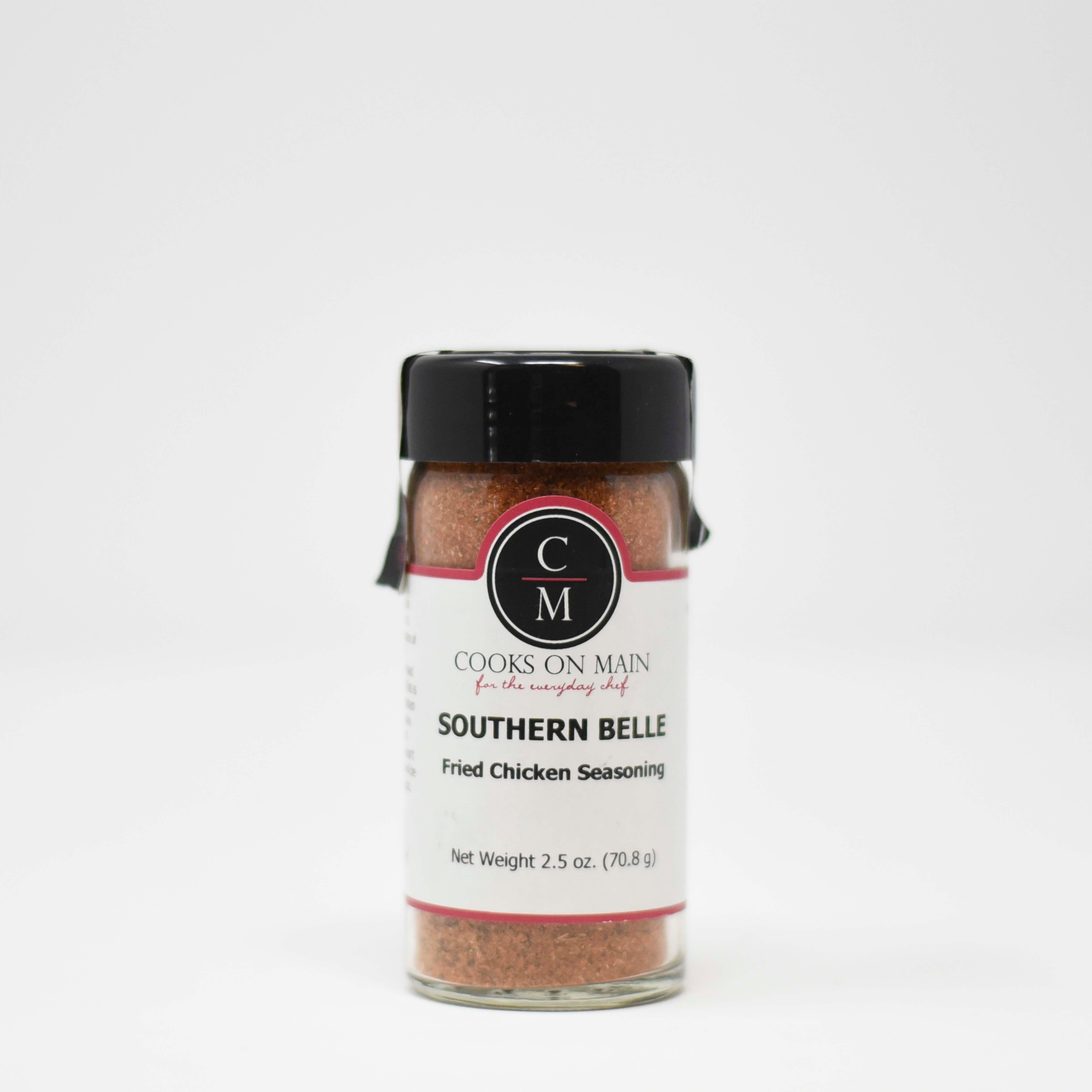 Authentic Southern Belle Fried Chicken Seasoning - Classic Southern Spice Blend for Crispy Fried Chicken - Perfect for Home Cooking, BBQ, and Family Gatherings