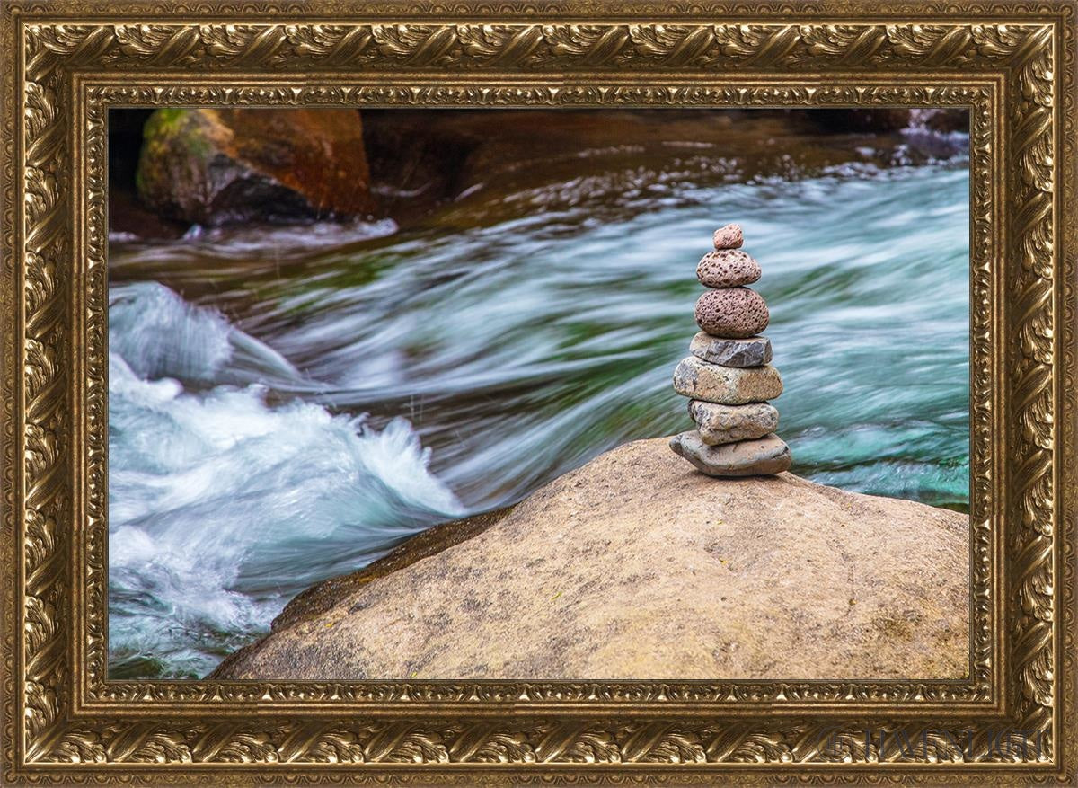 Cairn Meditation Stones - Natural Balancing Stones for Mindfulness, Stress Relief & Yoga - Perfect for Home, Office & Outdoor Meditation Practice
