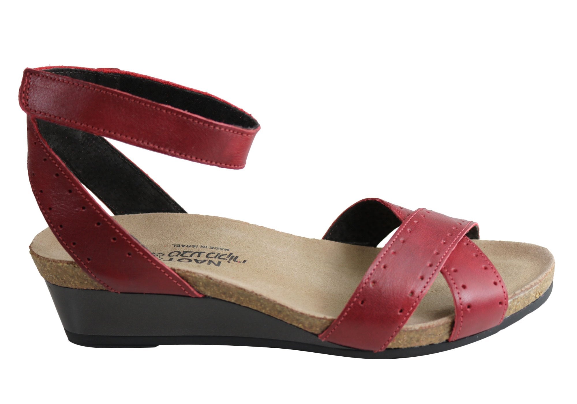 Naot Women's Comfortable Leather Wedge Sandals - Stylish & Supportive Footwear for Walking, Travel & Summer Outfits
