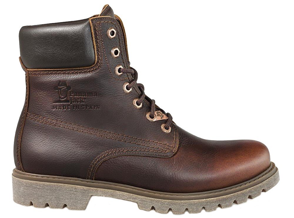Panama Jack Men's Classic Leather Boots - Waterproof & Comfortable for Outdoor Hiking, Work & Casual Wear
