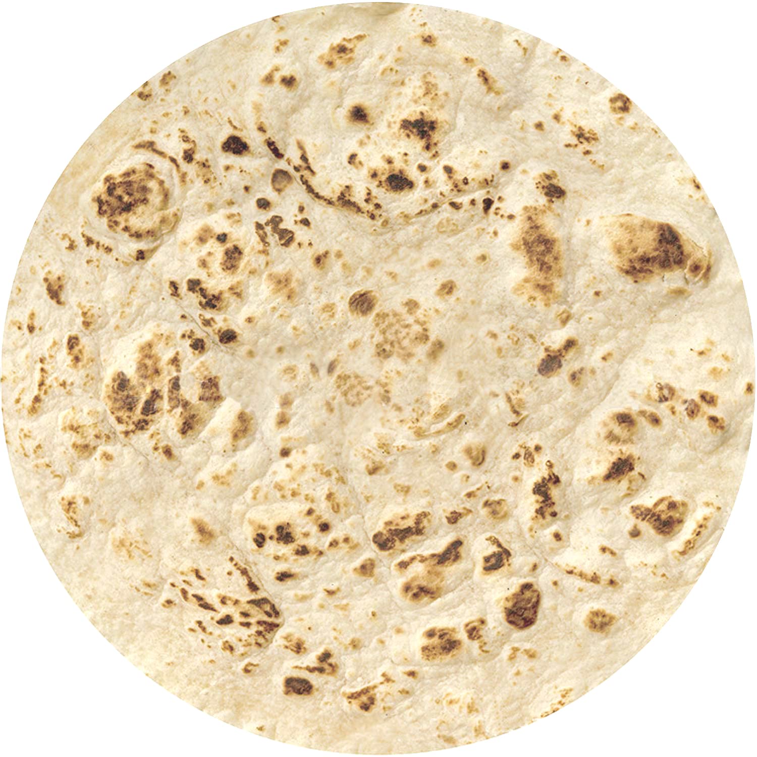 HATISAN 70 Inch Giant Tortilla Blanket - Soft Funny Burrito Blanket for Adults & Kids - Oversized Food-Themed Throw Blanket for Indoor, Outdoor, Travel & Home Use - Perfect for Movie Nights, Camping & Cozy Lounging