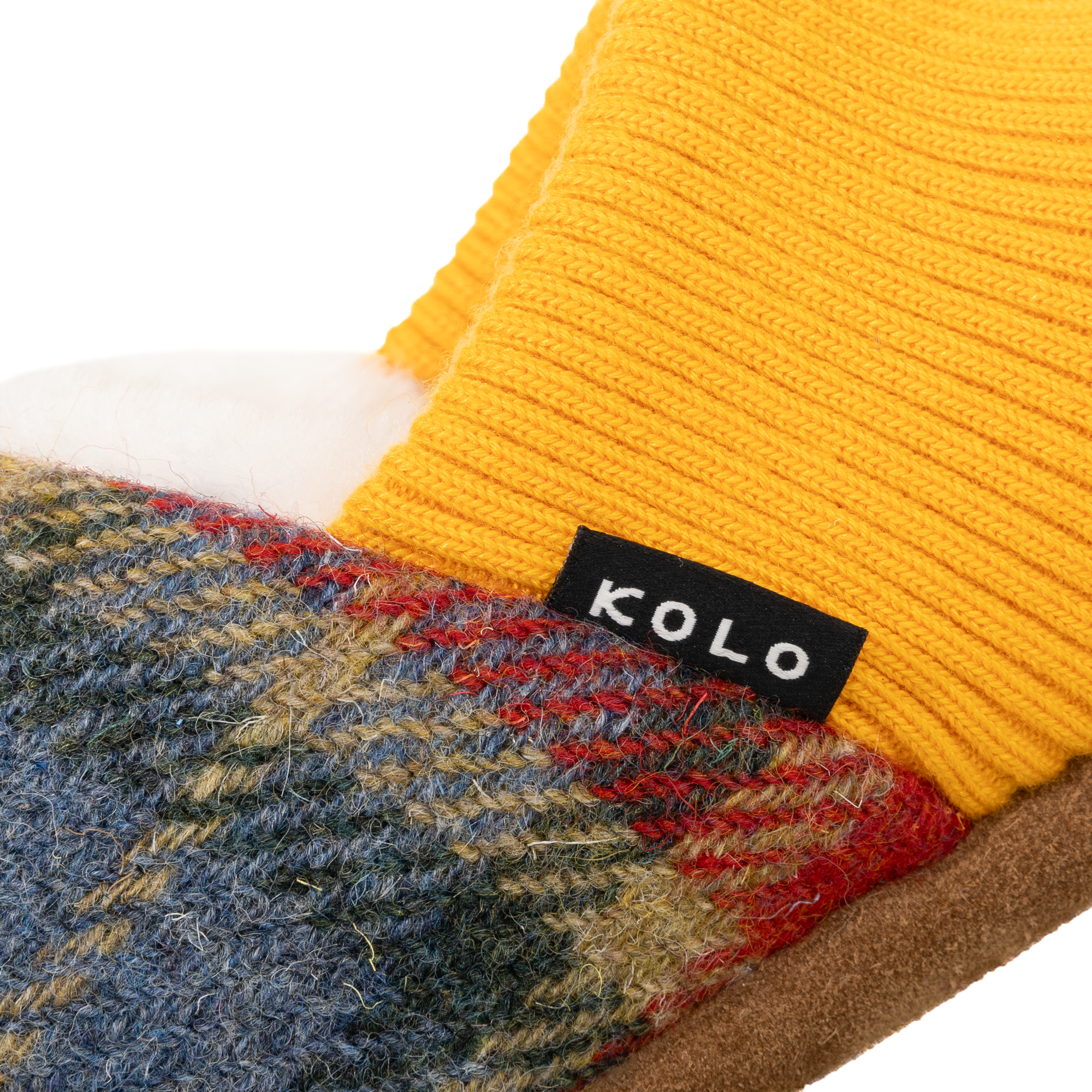 Finn Tweed House Shoes - Warm Fur Lined Indoor Slippers for Men & Women - Cozy Home Comfort for Winter & Relaxation