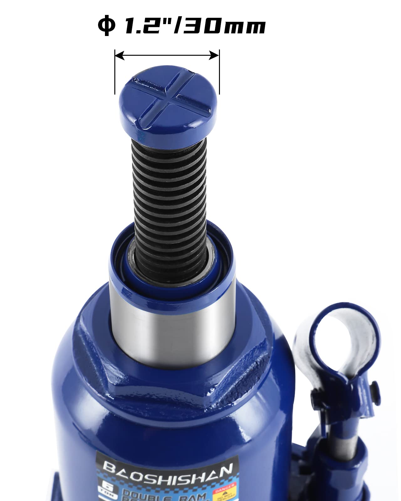 BAOSHISHAN 3 Ton & 6 Ton Hydraulic Bottle Jack Set - Heavy Duty Car Lift Jack for Vehicle Repair, Tire Change, and Auto Maintenance - Perfect for Home Garage, Auto Shops, and Emergency Roadside Use