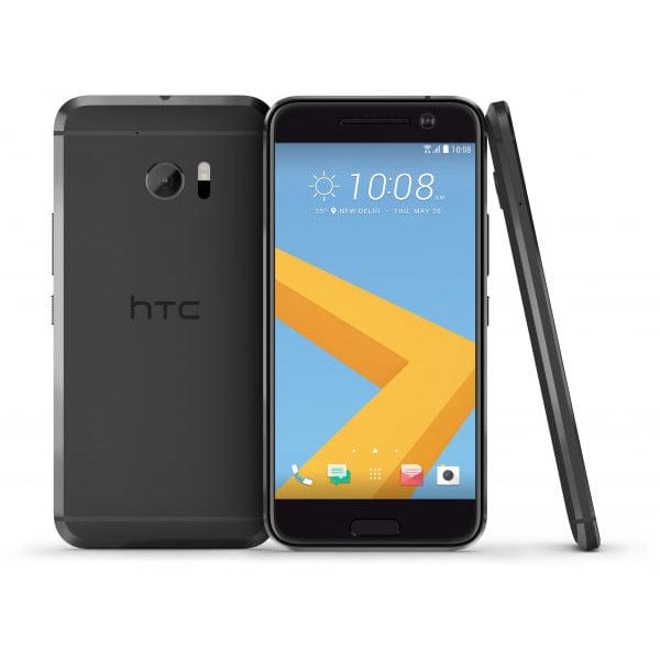 HTC 10 32GB Unlocked Smartphone - Carbon Grey | 4G LTE, Dual SIM, Hi-Res Audio | Perfect for Travel & Business Use