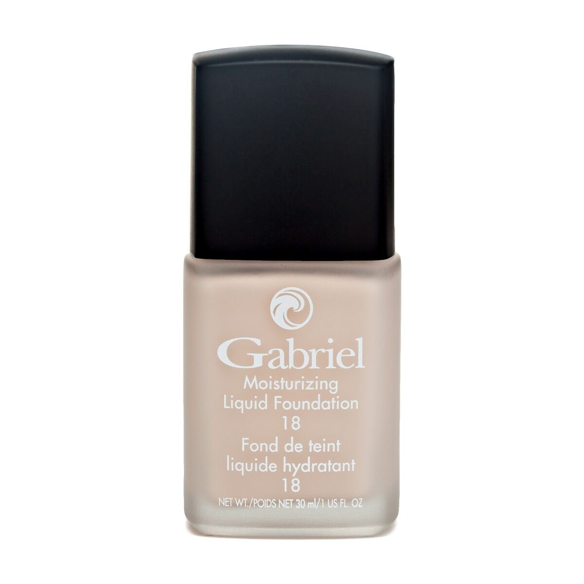 Gabriel Organics Moisturizing Liquid Foundation - Pale Ivory Shade | Vegan, Cruelty-Free Makeup for Flawless Coverage | Perfect for Daily Wear & Special Occasions