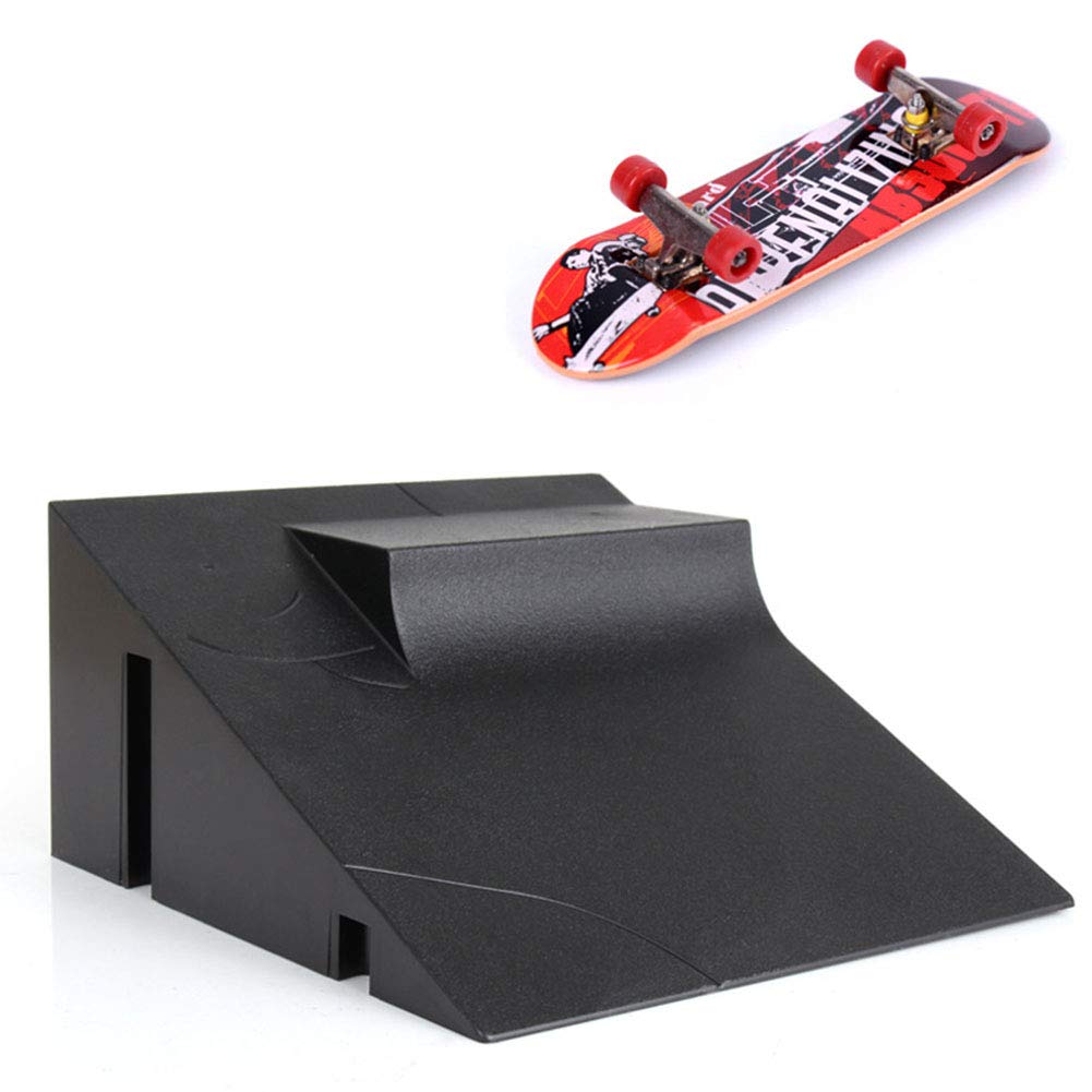 Zonster Finger Skateboard Set with Ramp & Track - Mini Skateboard Training Toy for Kids - Perfect for Park Play, Desk Fun & Skill Development