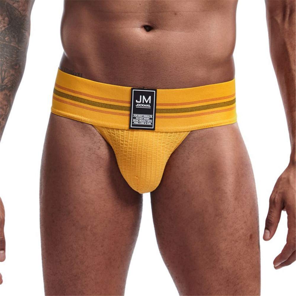 **JOCKMAIL Men's Athletic Briefs - Cotton Sports Underwear for Running, Gym & Workout - Comfortable & Breathable**