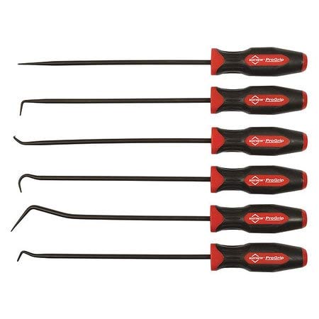 Extra Long Pick Set - 6 Piece Professional Lock Picking Tools (17-3/4 Inch Length) for Locksmiths, Home Security & DIY Lock Repair