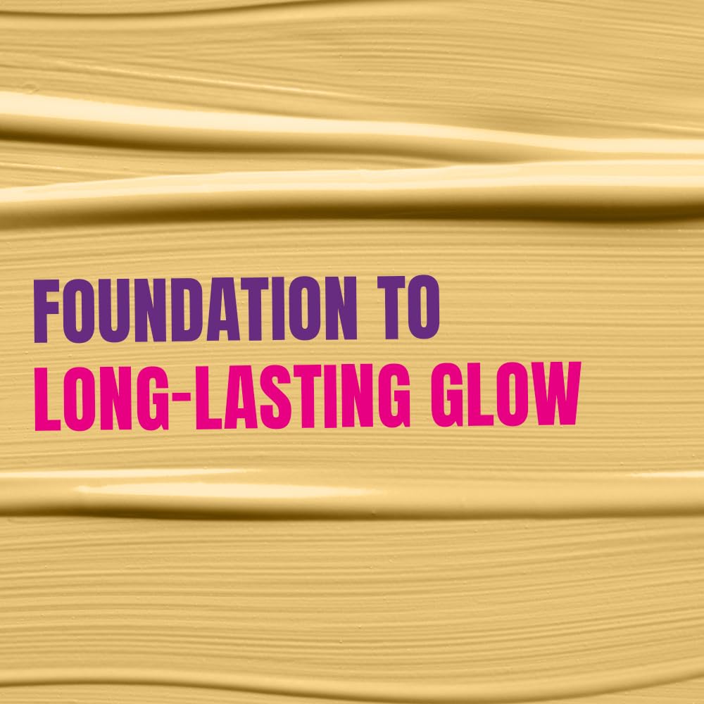 Elle 18 Lasting Glow Liquid Radiant Full Coverage Foundation - 02 Marble (27ml) | Oil-Free, Long Wear Makeup for All Skin Types | Perfect for Daily Use & Special Occasions