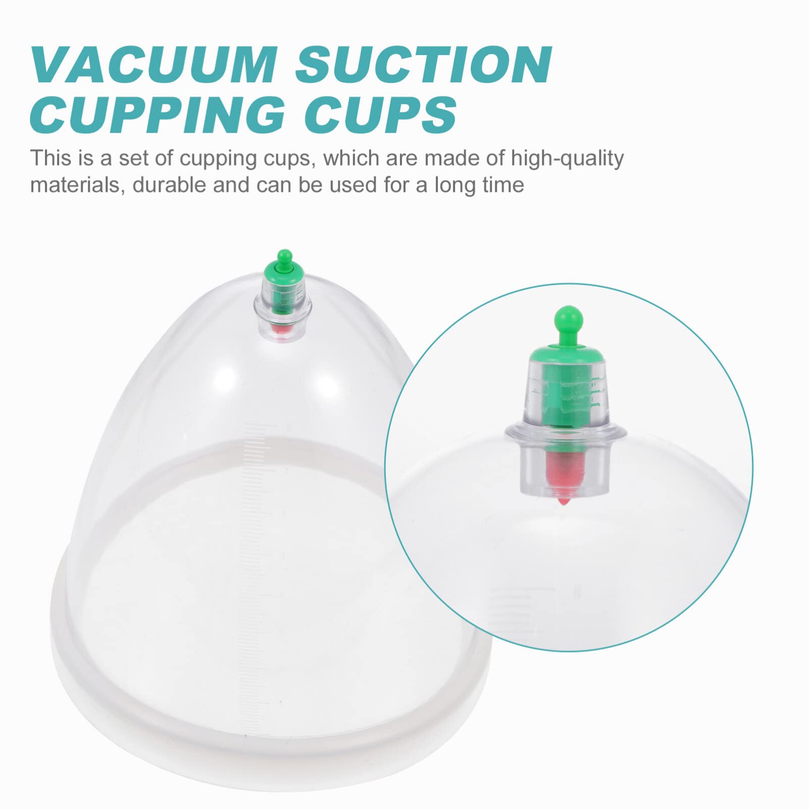 Professional Breast & Buttock Vacuum Cupping Set for Women - Body Massage Therapy, Skin Tightening & Cellulite Reduction - Perfect for Home Spa, Postpartum Recovery & Beauty Treatments