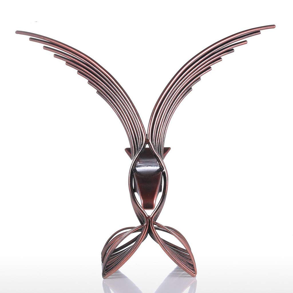 ZLBYB Handmade Fortune Eagle Hawk Statue - Elegant Home & Office Decor, Wild Animal Figurine Collectible Gift for Nature Lovers | Perfect for Bookshelf Display, Feng Shui Decor, and Unique Gift Giving
