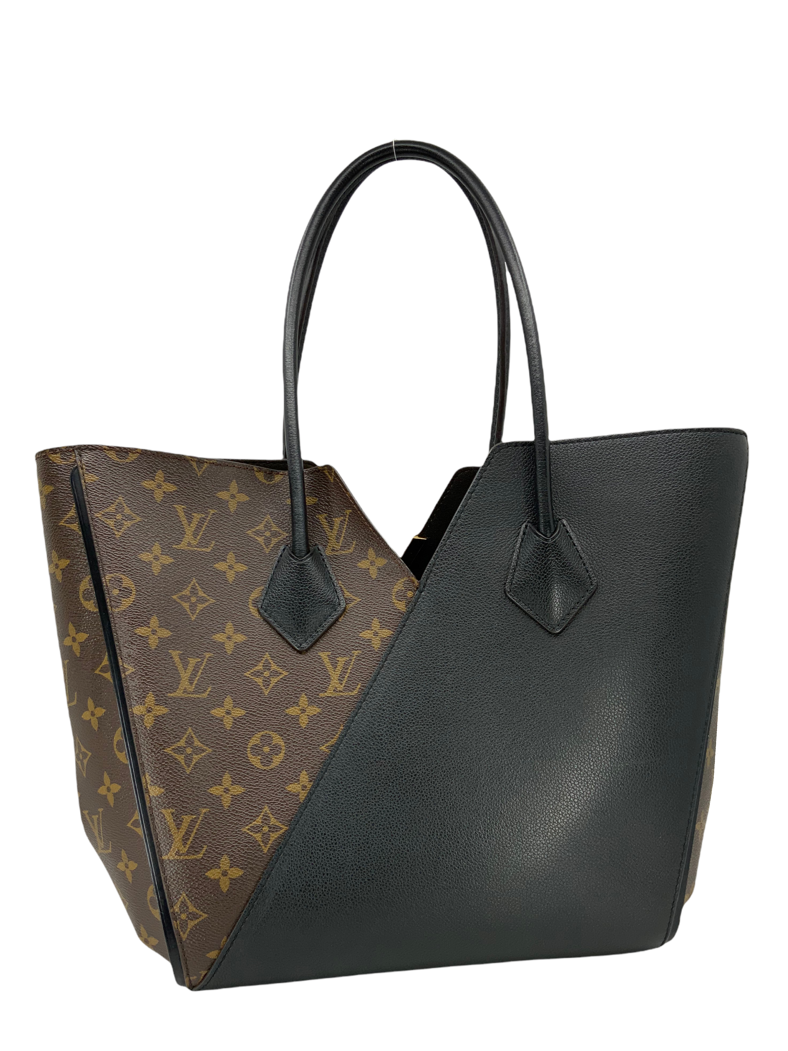 Louis Vuitton Kimono MM Monogram Canvas & Leather Tote Bag for Women - Luxury Designer Handbag for Work, Travel & Everyday Use