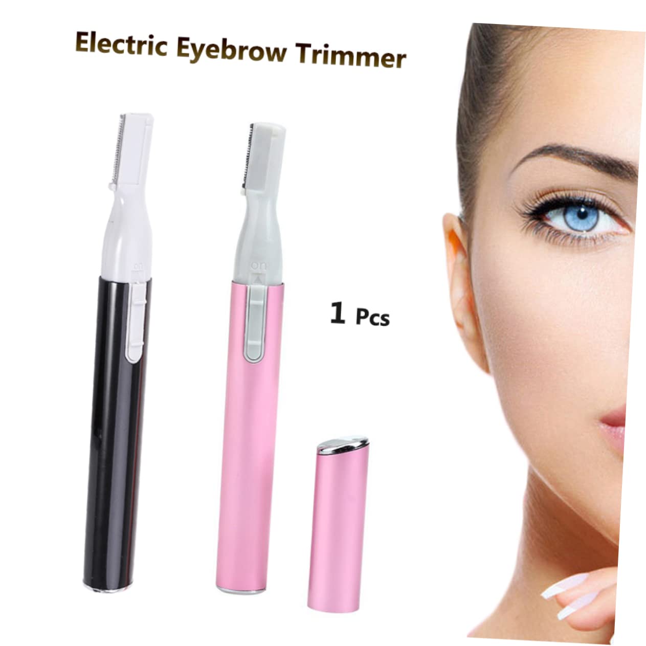 Electric Eyebrow Razor & Trimmer for Women - NOLITOY Rechargeable Eyebrow Shaper with Precision Blades, Salon-Grade Eyebrow Grooming Kit (Pink) - Perfect for Home Use, Travel & Professional Salon Eyebrow Shaping
