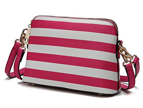 Striped Hot Pink
