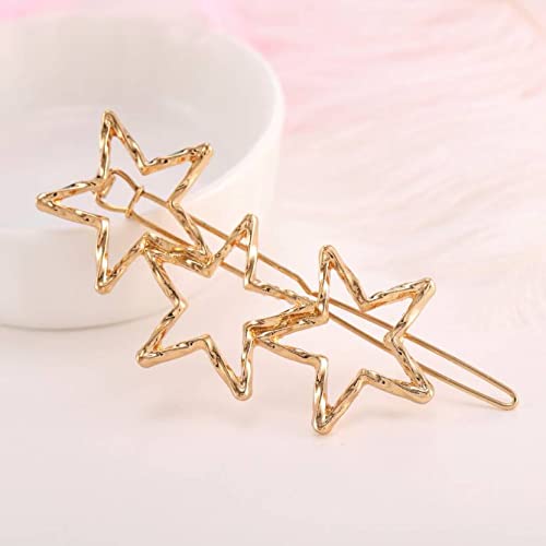 WUKAYA 5-Piece Korean Style Pearl Barrettes Set for Women - Elegant Marble Alligator Hair Clips & Hairpins - Perfect for Weddings, Parties & Daily Hair Accessories