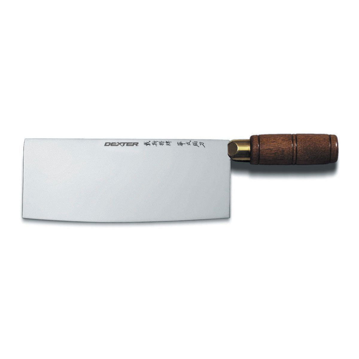Dexter S5198 Professional Chinese Chef Knife - 8 Inch High Carbon Stainless Steel Blade for Slicing, Dicing & Chopping - Perfect for Home Kitchens & Professional Chefs