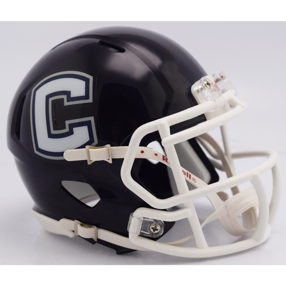 Connecticut Huskies Riddell Speed 2018 Mini Football Helmet - Authentic Collectible for Fans, Display & Home Decor