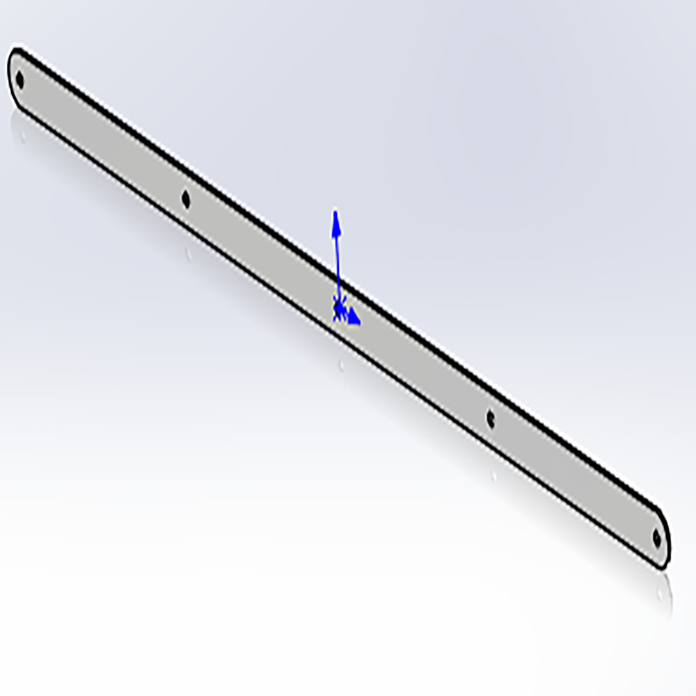 SSA22V 108 Pull Plate - Heavy Duty Drawer Slide Pull Plate for Cabinets & Furniture - Perfect for Kitchen Cabinets, Office Drawers, and Storage Units