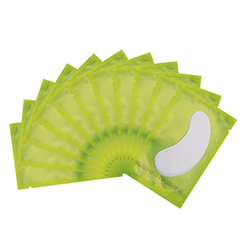 Professional Eyelash Extension Pads & Under Eye Patches for Lash Perming - 100pcs Hypoallergenic Stickers (Style 6) - Perfect for Salon, Spa & At-Home Lash Treatments