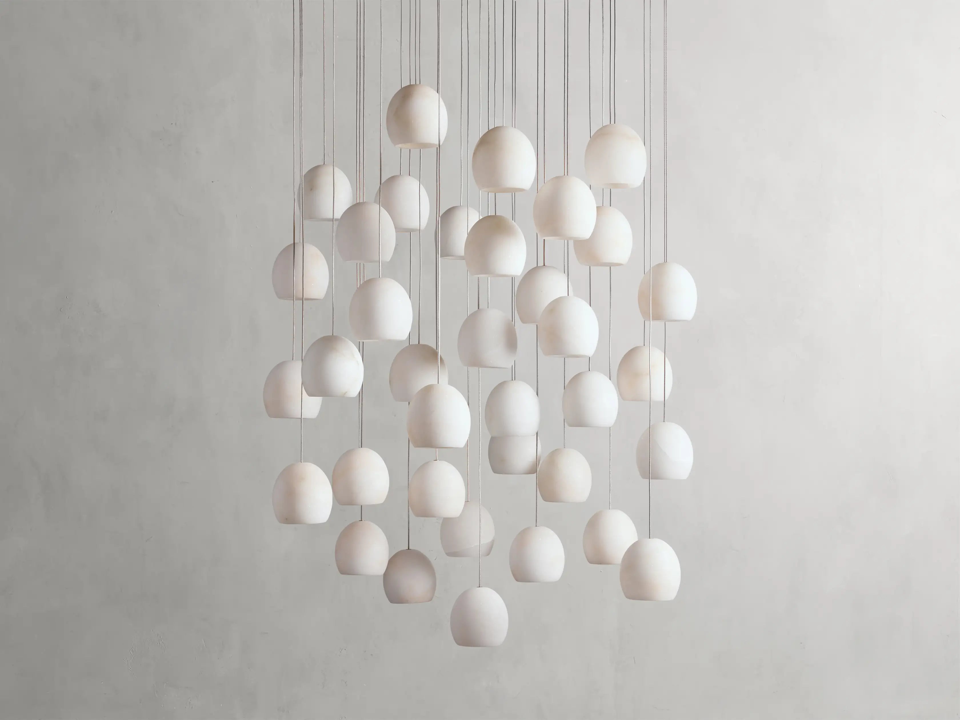 Arica Round Chandelier - Modern Crystal Ceiling Light Fixture for Dining Room, Bedroom & Living Room | Elegant Lighting Decor for Home & Office Spaces