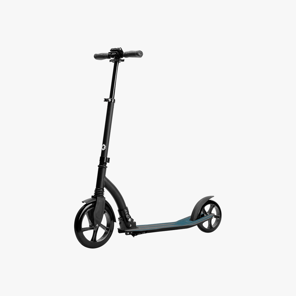 Midnight Adult Kick Scooter - Lightweight & Foldable Commuter Scooter for Urban Travel, College Campus, and City Exploration