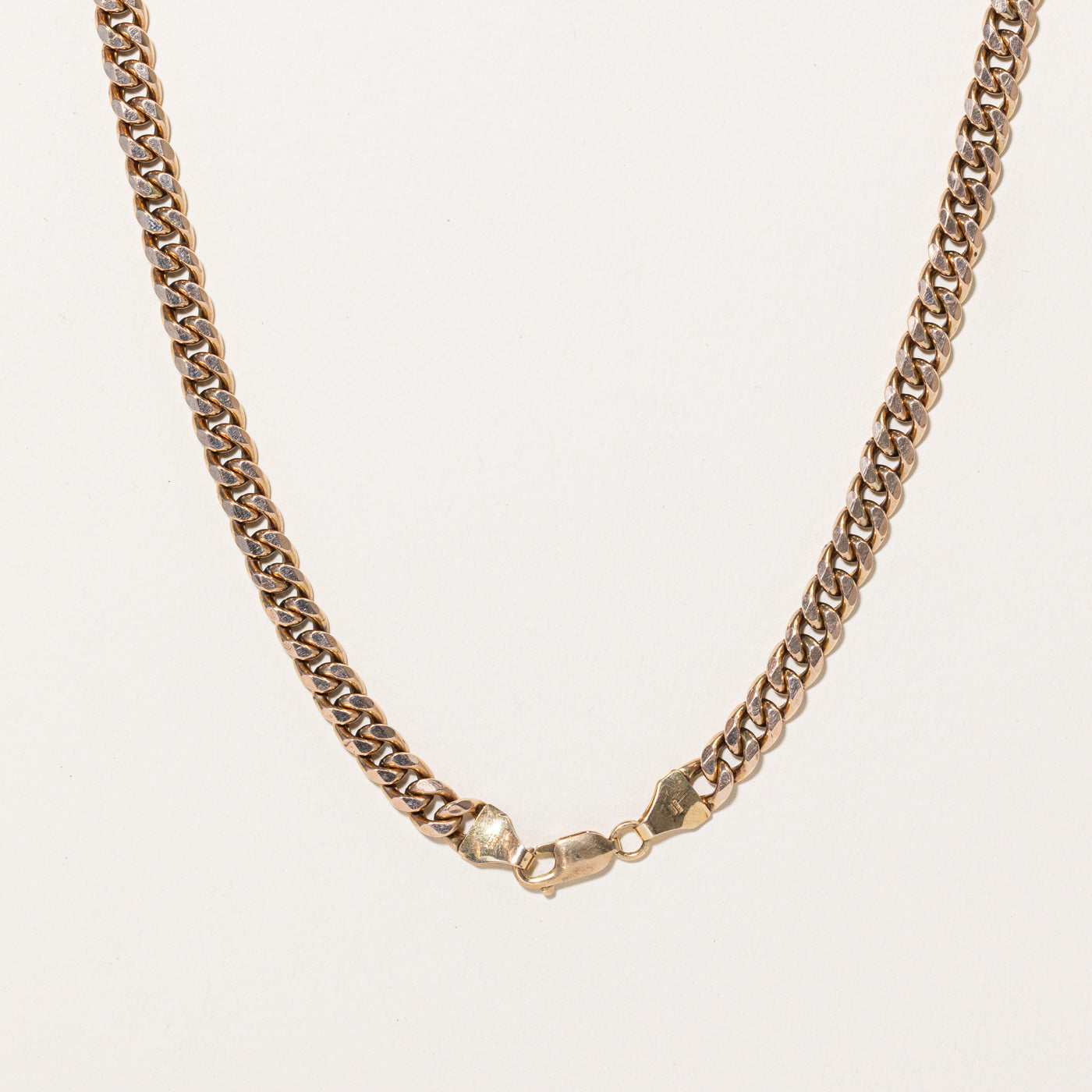10K Yellow Gold Cuban Link Chain 20