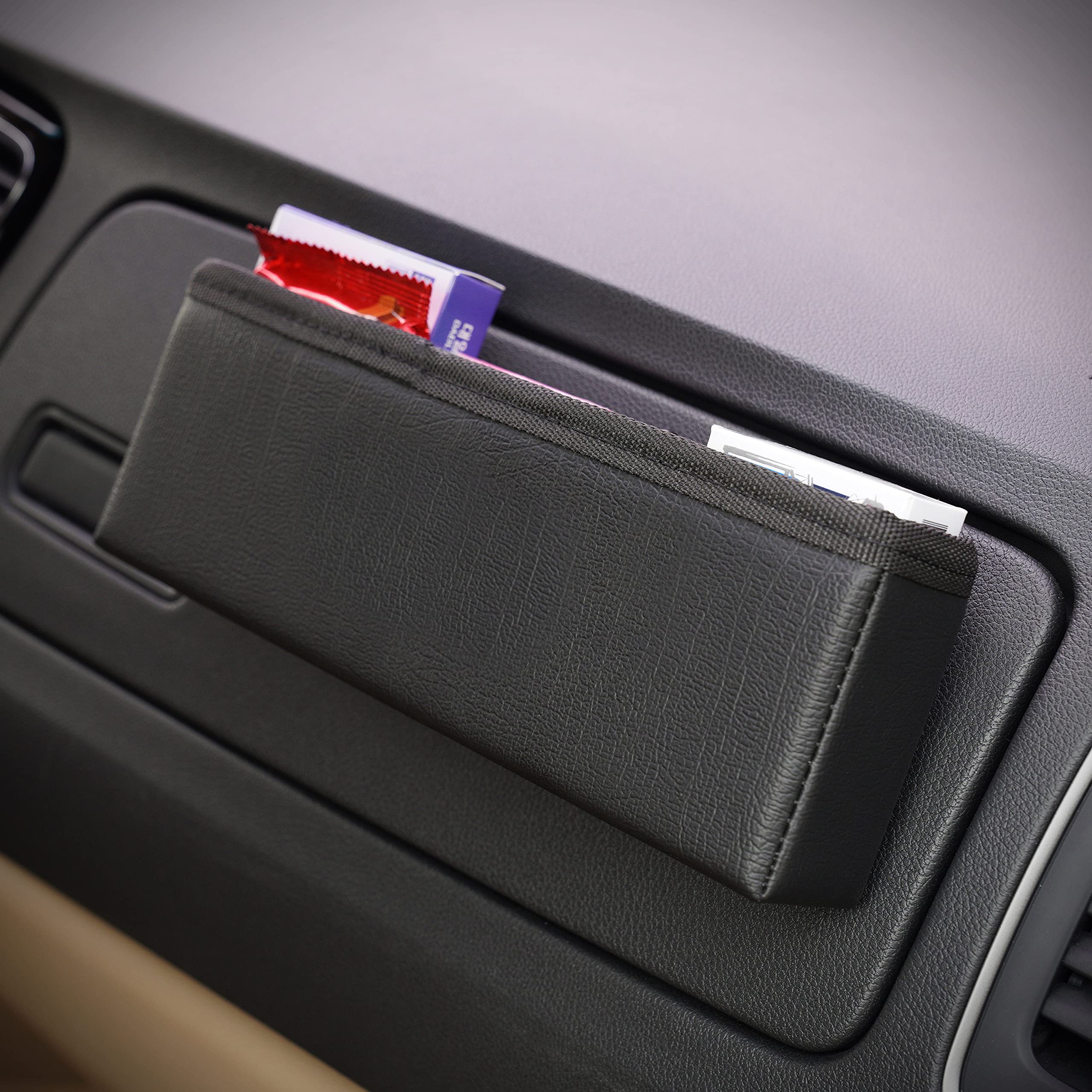 KMMOTORS Ultra Slim Car Organizer Wide - Perfect for Car Seat Gap Storage, Trunk Organizer & Vehicle Accessories - Ideal for Road Trips, Travel & Daily Commute